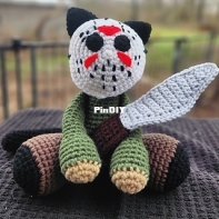 Cuddly Crafts - Joyce Vlietstra - Lil Jason Purrhees - Free