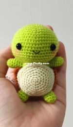 Amigurumi turtle