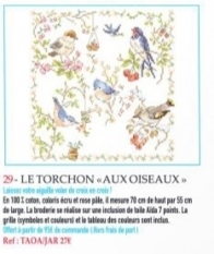Les Brodeuses Parisiennes LBP - Aux oiseaux