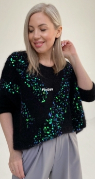 Diagonal Jumper - Galina Sheikh - Russian