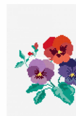 DMC Pansy Bloom - Free