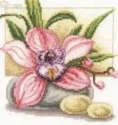 Vervaco PN-0021475 - Pink Orchid