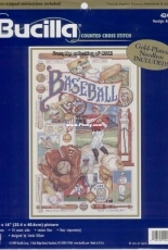 Bucilla 42448 - Nostalgia Baseball