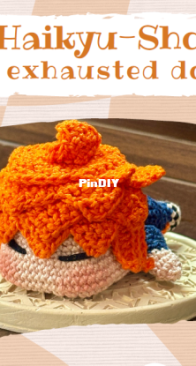 Knotunzel Craft - Haikyu-Shoyo Exhausted Doll