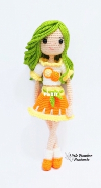 Little Bamboo Handmade - TS Min - Tangerine Girl