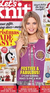 Lets Knit Issue 124 Xmas 2017
