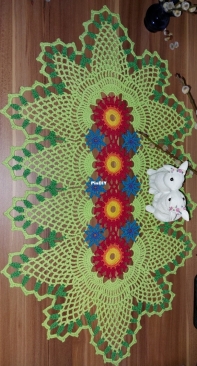 Springtime doily