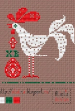 Aliolka Design - Cockerel - FREE