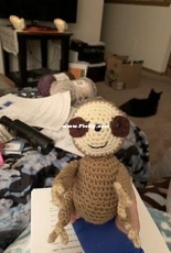 Caits Crochet - Caitlin Myers - Sam the Seasonal Sloth - Free