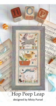 Luminous Fiber Arts - Hop Peep Leap PCS + XSD