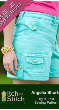 Itch to Stitch - Kennis Wong - Angelia Shorts