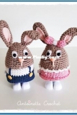 Antoinette Crochet - Mr and Mrs Hopper - Dutch - Free