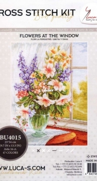 Luca-S BU4015 - Flowers at the Window XSD