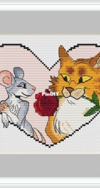 The Cat And The Mouse by Olga Baranova