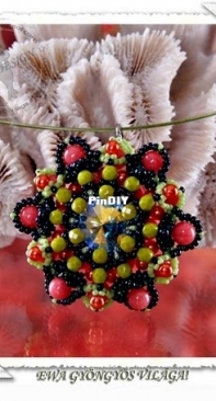 Ewa Design - Ewa Gyongyos Vilaga - Azar Pendant - Hungarian / English
