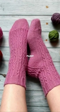 Fins Socks by Anya Zhiltsova - Russian