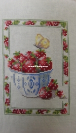 Strawberry and Butterfly.