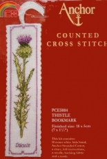 Anchor PCE5004 Thistle Bookmark