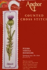 Anchor PCE5004 Thistle Bookmark