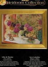 Bucilla HD45629 Heirloom Collection - Lilies and Peonies