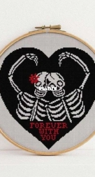 Cross Stitching Lovers - Skeletons in Love PCS + XSD