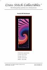Cross Stitch Collectibles - Fractal 294 Bookmark - FR-294