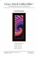 Cross Stitch Collectibles - Fractal 294 Bookmark - FR-294