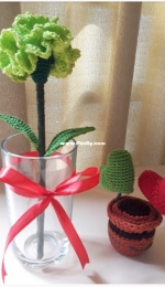Green flower
