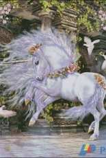The unicorn and doves by Chimera XSD