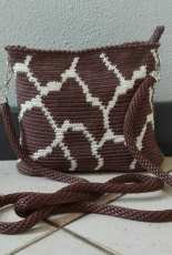 Handbag with Giraffe print