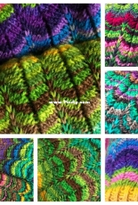 Kallaveden Aallot Socks by Valeria Kerkkä-Free