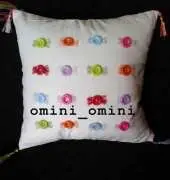 Funny colorful cushion for kids