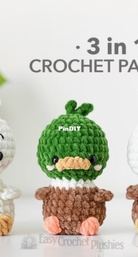 Easy Crochet Plushies - Carol - Mini Duck Amigurumi