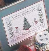 Love And Joy from 101 Cross Stitch Christmas Creations