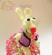 my work----Knitting rabbit