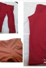 Sewing trousers with hidden zipper