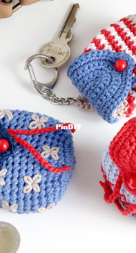 Elke Eder - Elke Eder 52 - Small Backpack "Mayflower" – Key Fob, Bag Tags, Gift Bag