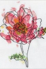 Design Works 2970 Pink Floral