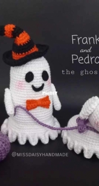 Miss Daisy Handmade - Miss Daisy - Leticia Maria Olano Acosta - Frank and Pedro the ghosts