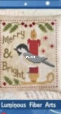 Luminous fiber arts- Merry and bright