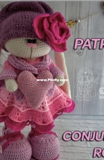 Crochet Bunny Art - Irina Tarasova - Rosie outfit set - Spanish
