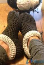 Adorish Originals - Stacey Tallman -  Boyfriend Slippers