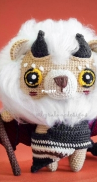 Lyra Lune Designs - Ruxandra Dumitrascu - Jasper the Manticore