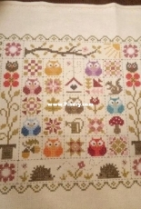 Jardin Privé - FT66 - Patchwork aux Chouettes