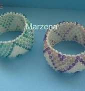 bracelets caprice , zigzags