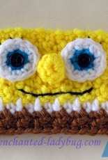 The Enchanted Ladybug - Angie Hale - Crochet Spongebob Coffee Cup Cozy - Free