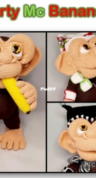 Wunderlichs Kreativchaos - Janine Wunderlich - Monkey Marty Mc Banana