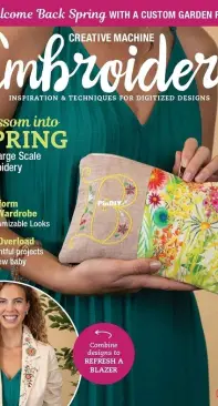 Creative Machine Embroidery - Vol.23 Issue 1 - Spring 2024