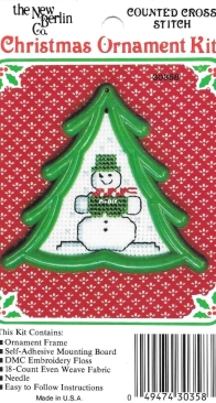The New Berlin Co. - 30358 - Jolly Snowman Ornament by Sally Townsend