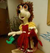 Amigurumi Artist - Gudrun Kulich - Mrs Ratman loves Christmas
